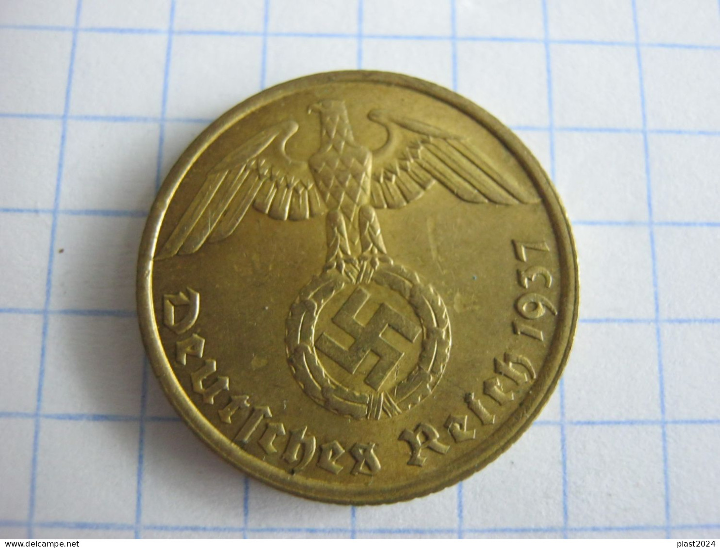 Germany 10 Reichspfennig 1937 D - 10 Reichspfennig