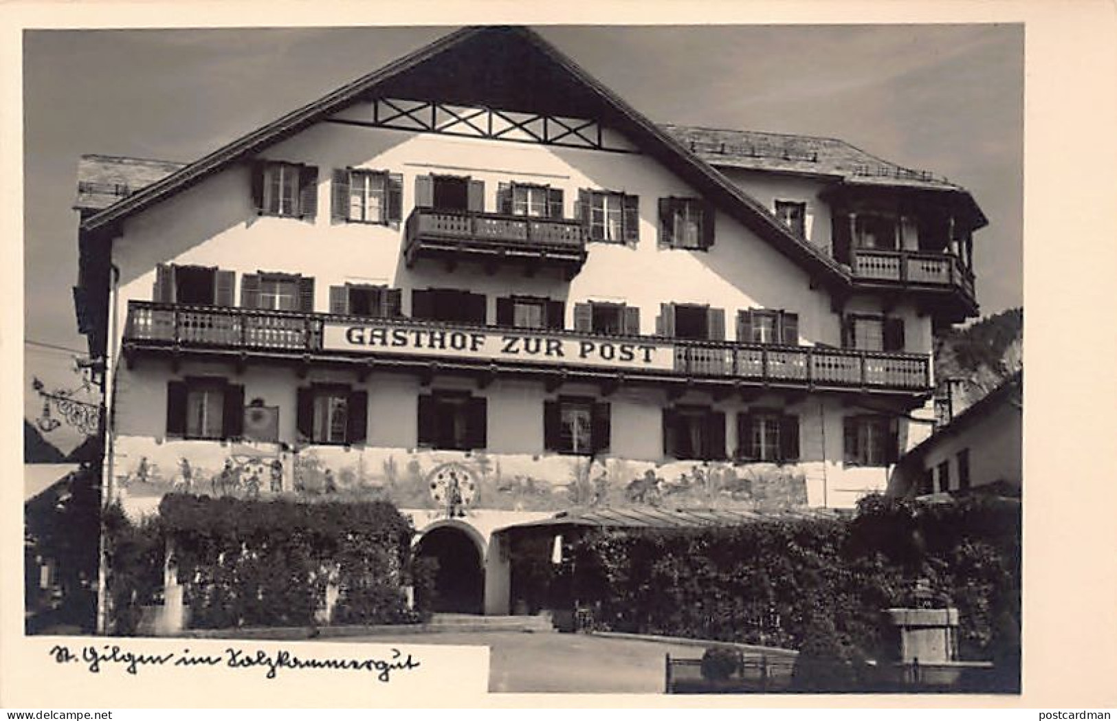 Österreich - St. Gilgen (S) Gasthof Zur Post - St. Gilgen