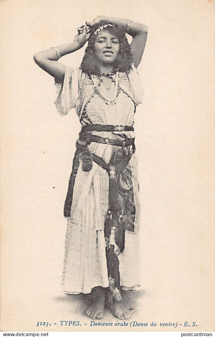 Algérie - Danseuse Arabe - Danse Du Ventre - Ed. E.S. 5123 - Femmes