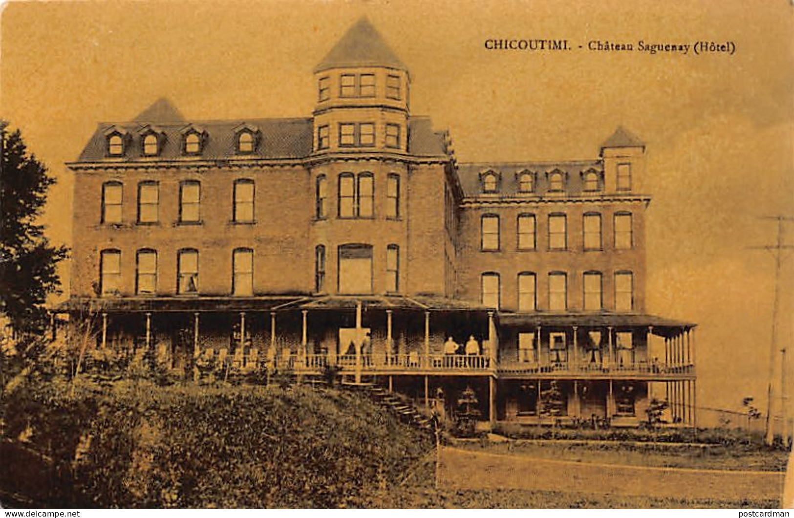 Canada - CHICOUTIMI (QC) Château Saguenay (Hôtel) - Ed. Léon Proumen  - Chicoutimi