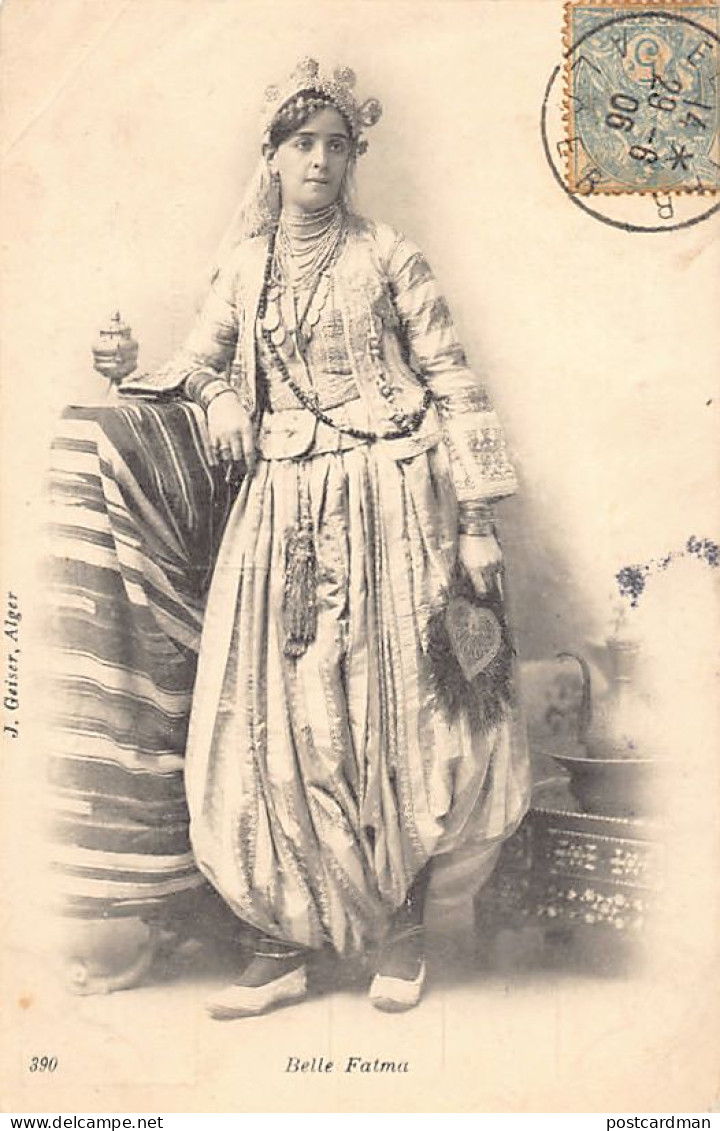 Algérie - Belle Fatma - Ed. J. Geiser 390. - Frauen