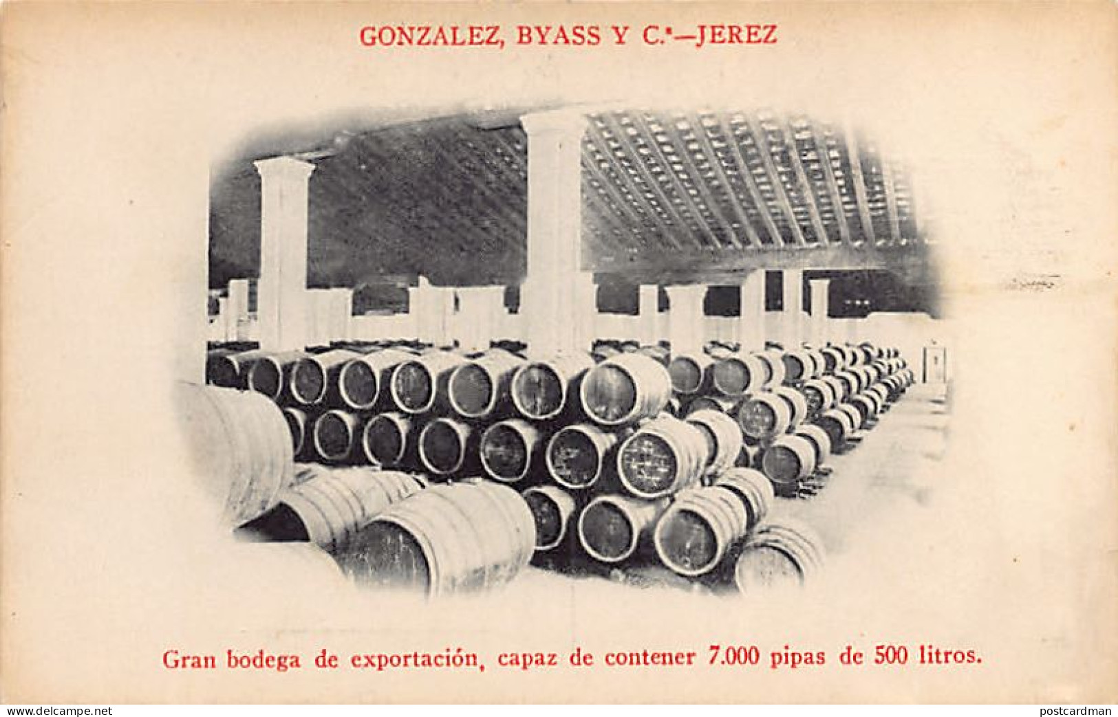 JEREZ (And.) Gonzalez, Byass Y C. - Gran Bodega De Exportacion - Ed. Mateu  - Other & Unclassified