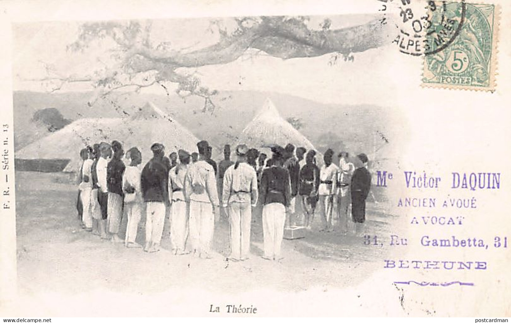 Sénégal - Tirailleurs Sénégalais - La Théorie - Ed. F.R. Série N. 13 - Sénégal