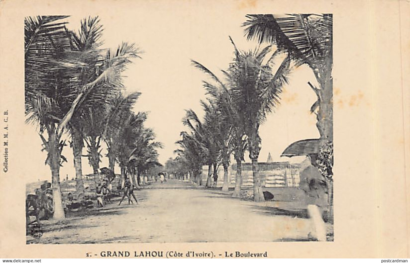 Côte D'Ivoire - GRAND LAHOU - Le Boulevard - Ed. M.M.A.C.B. 2 - Elfenbeinküste