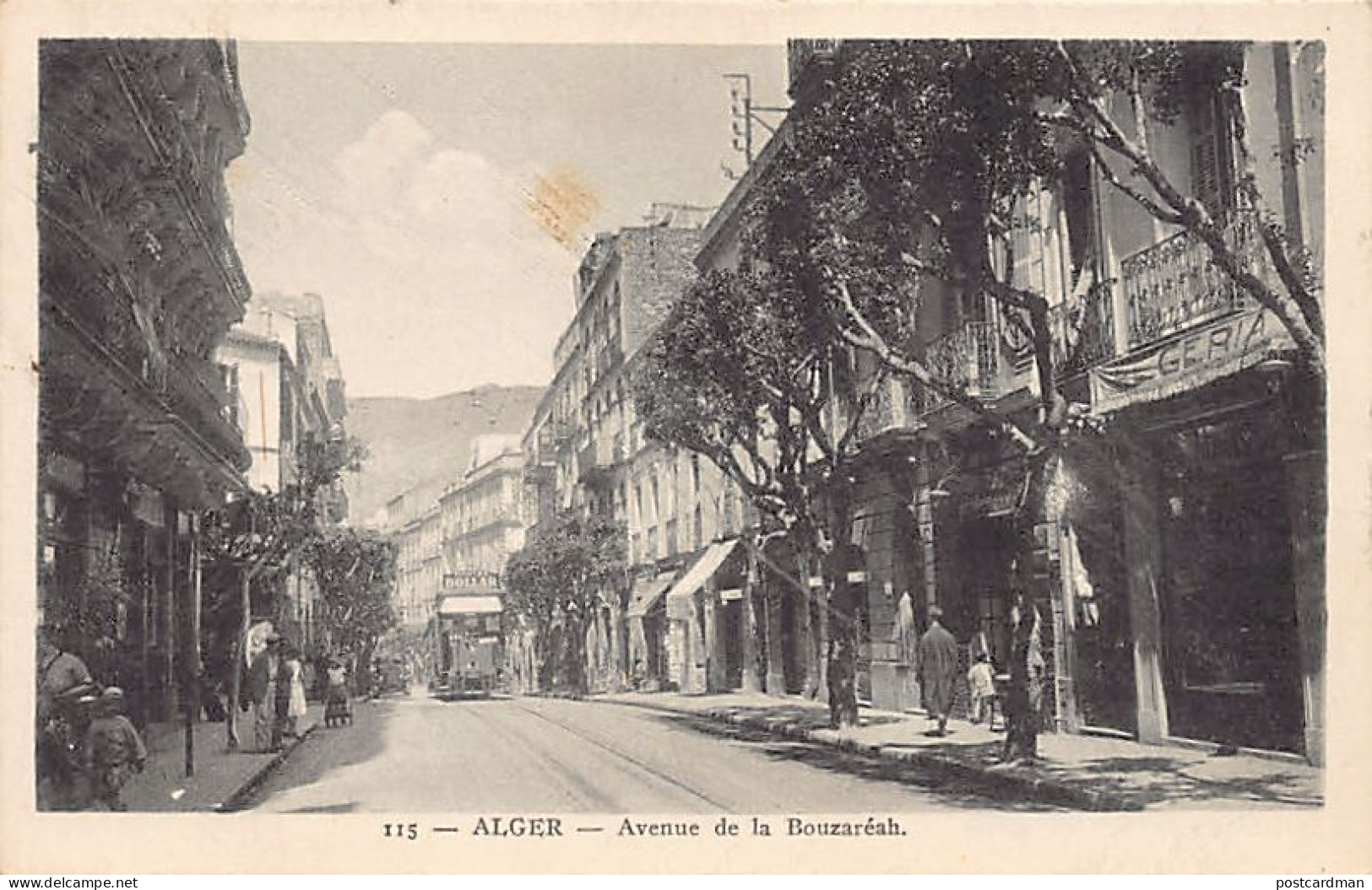 ALGER - Avenue De La Bouzaréah - Algerien