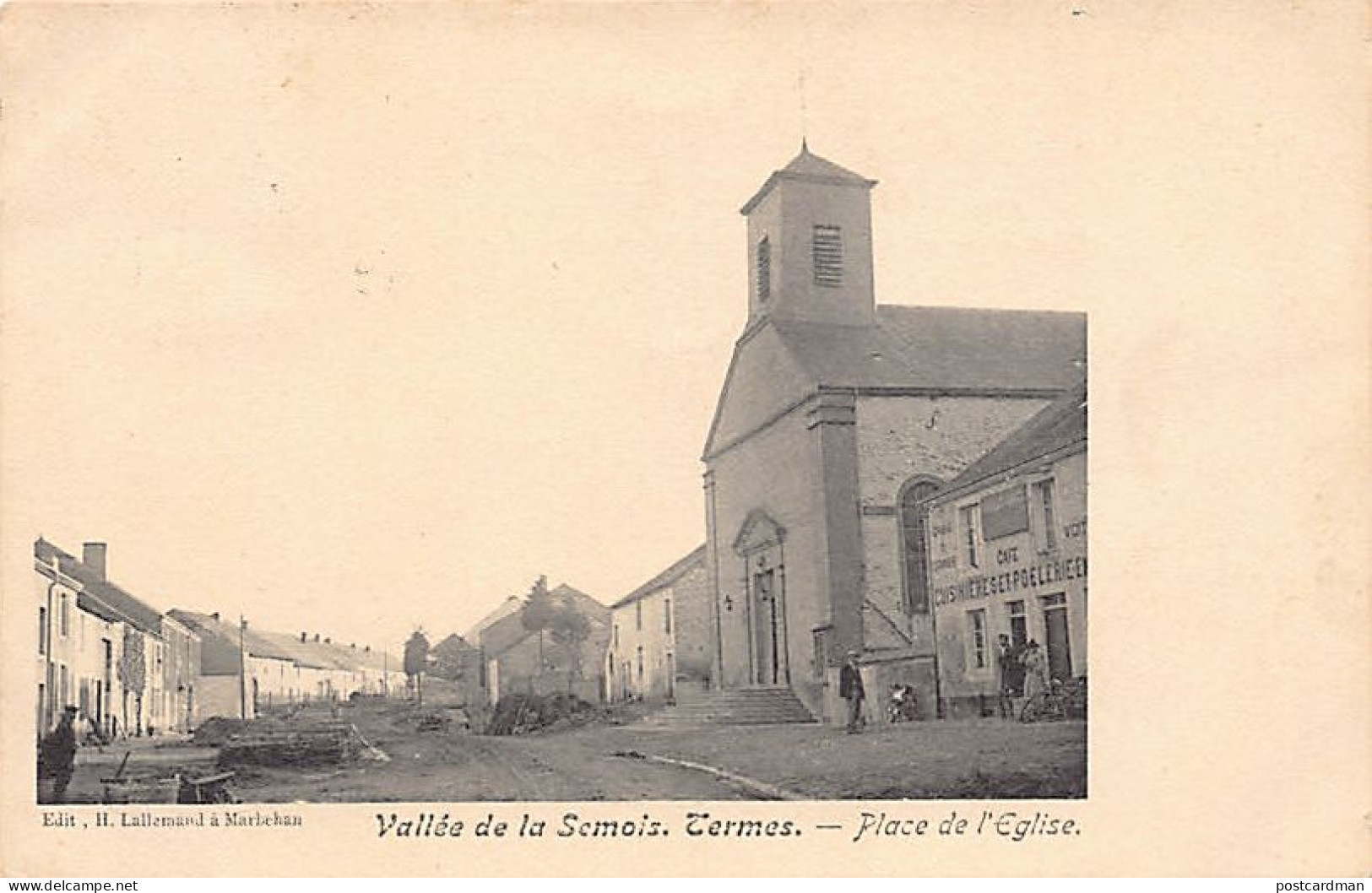 TERMES (Lux.) Place De L'église - Ed. H. Lallemand  - Autres & Non Classés