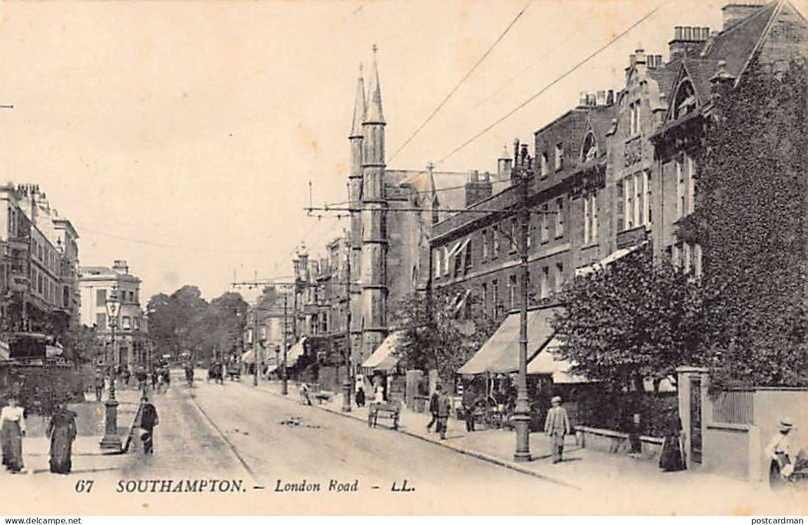 England - Hants - SOUTHAMPTON London Road - Publisher Levy LL 67 - Southampton