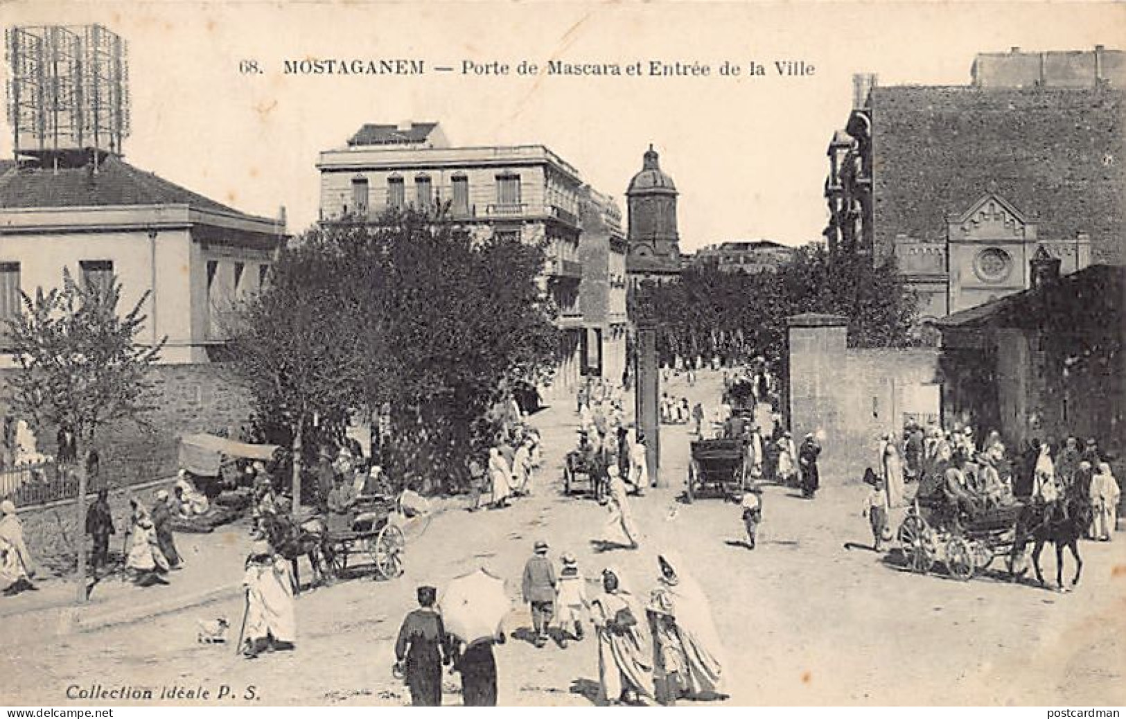 Algérie - MOSTAGADEM - Porte De Mascara Et Entrée De La Ville - Ed. Collection Idéale P.S. 68 - Mostaganem