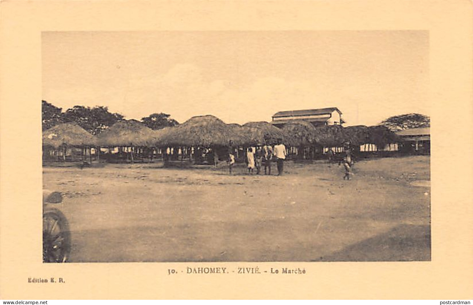 Bénin - ZIVIÉ - Le Marché - Ed. E.R. 30 - Benin