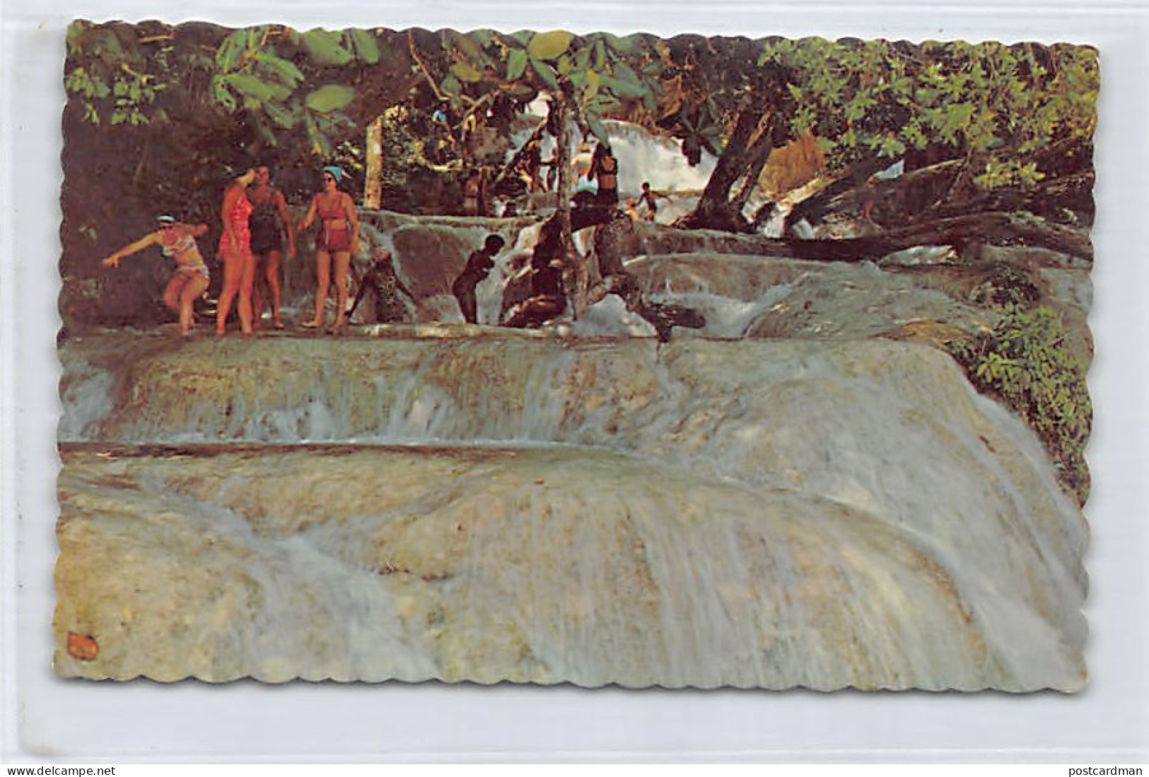 Jamaica - Dunns River Falls, Ocho Rios - Publ. The Novelty Trading Co. W41 - Jamaïque