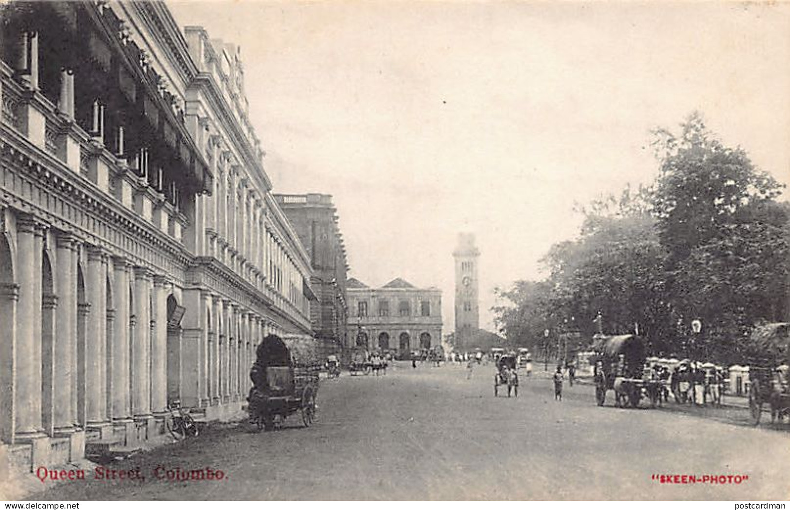 Sri Lanka - COLOMBO - Queen Street - Publ. Skeen-Photo  - Sri Lanka (Ceylon)