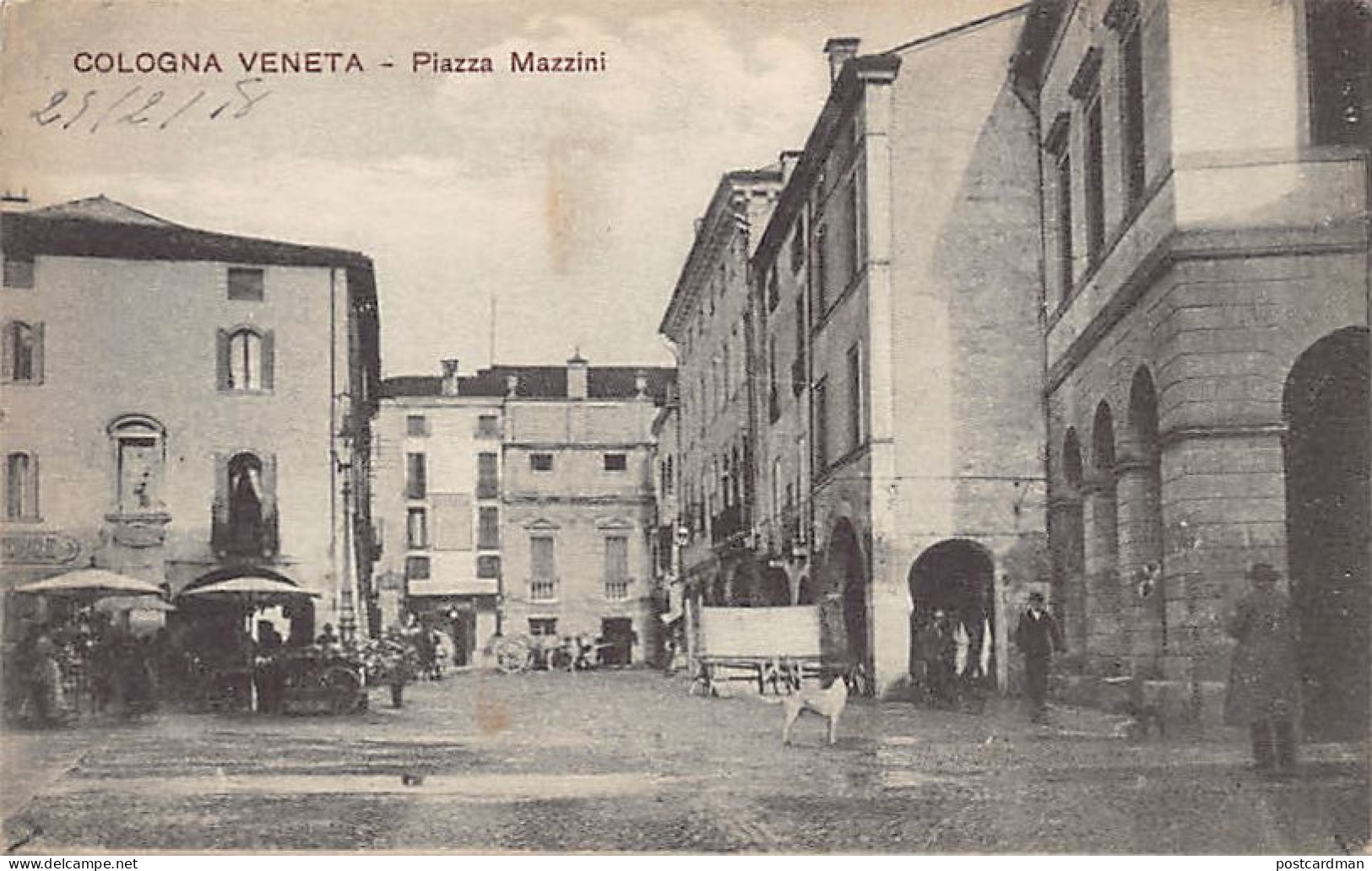 COLOGNA VENETA (VR) Piazza Mazzini - Andere & Zonder Classificatie