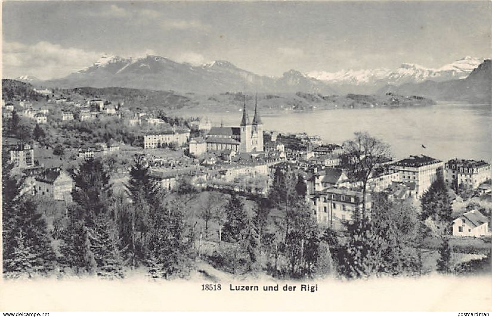 LUZERN - Und Der Rigi - Verlag Wehrli 18518 - Luzern