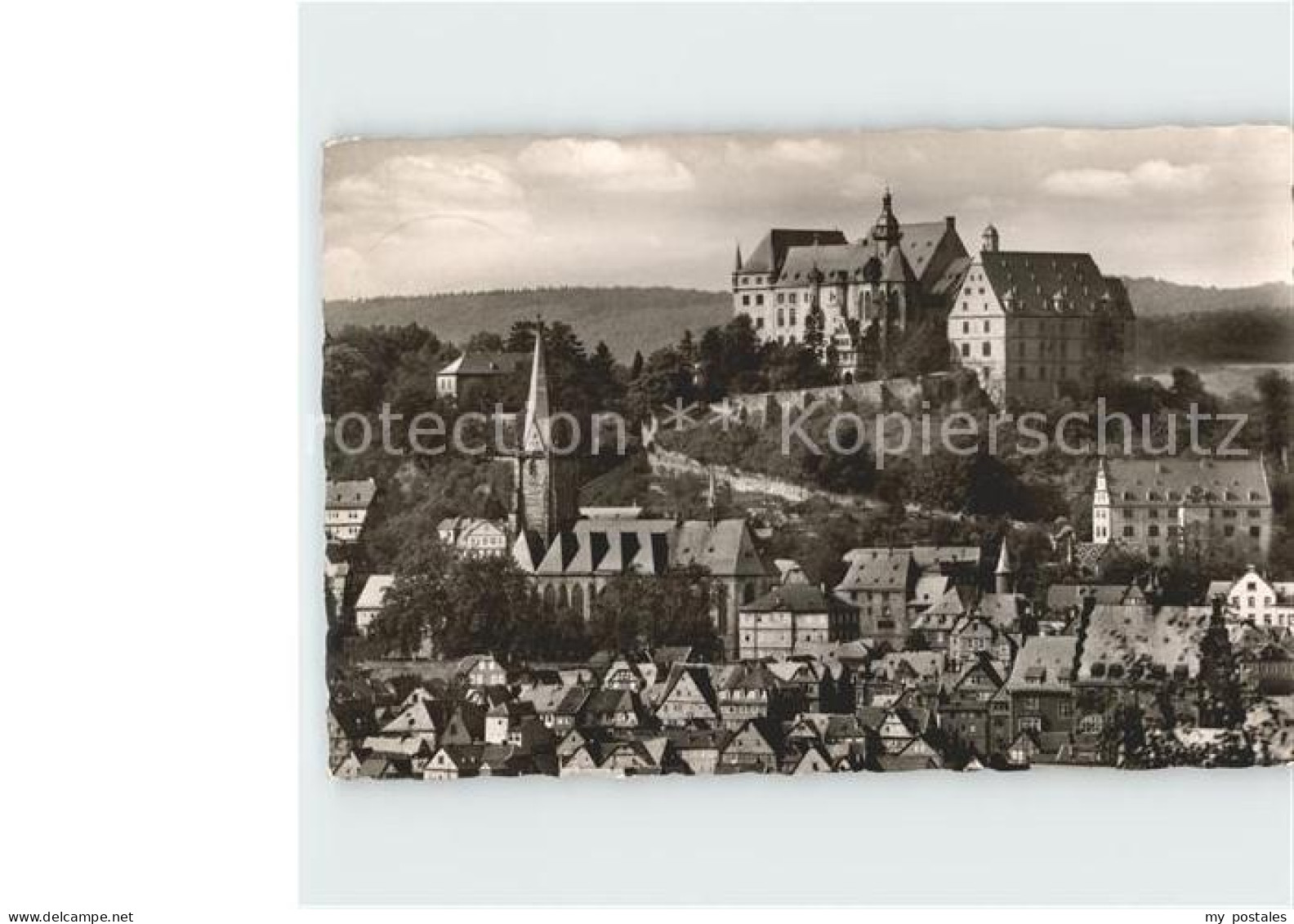 72198897 Marburg Lahn Altstadt Mit Schloss Bauerbach - Marburg