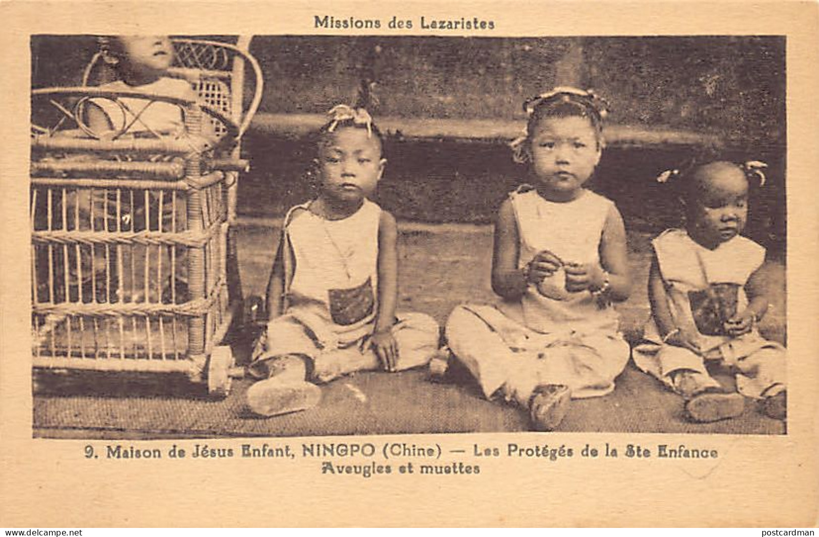 China - NINGBO Ningpo - Blind And Deaf Orphans Of The Holy Childhood - House Of Jesus Child - Publ. Mission Of The Frenc - Chine