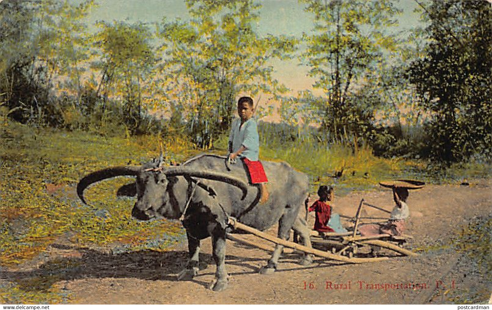 Philippines - Rural Transportation - Publ. Denniston's  - Philippines