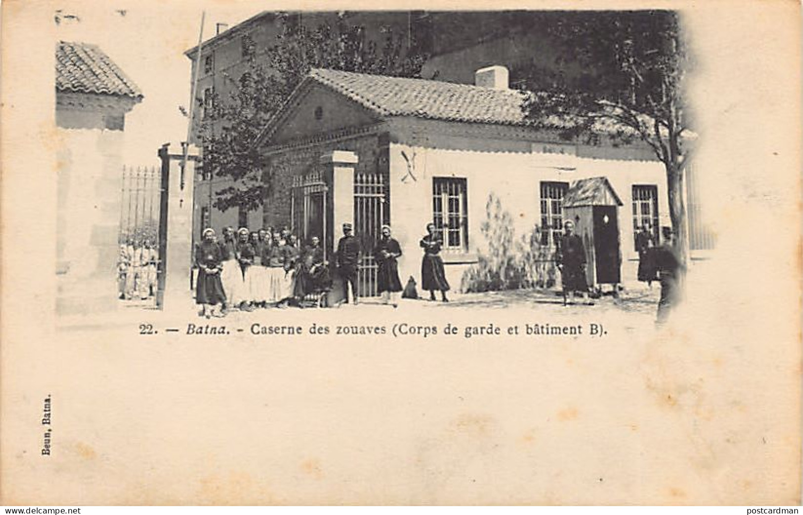 BATNA - Caserne Des Zouaves - Corps De Garde Et Bâtiment B - Batna