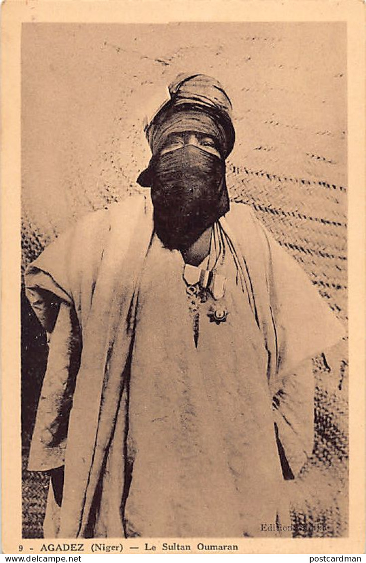 Niger - AGADEZ - Sultan Oumaran (Umaru Agg-Ibrahim) - Ed. Lauroy 9. - Niger