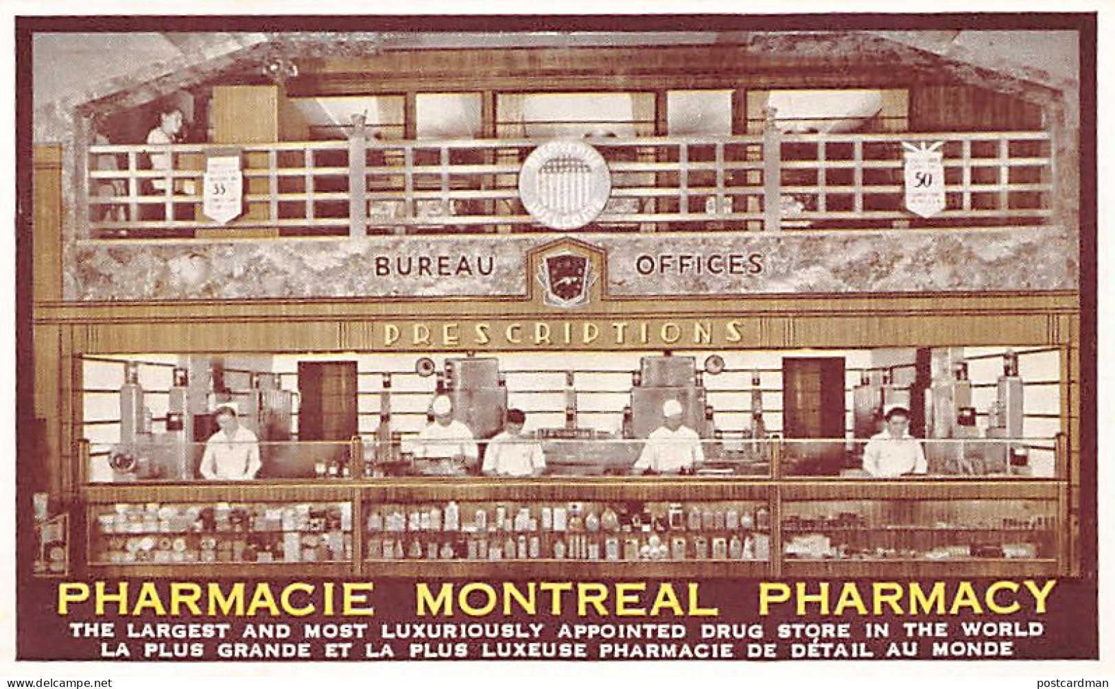 Canada - MONTREAL (QC) Pharmacie Montreal, 916, Ste-Catherine E. - Montreal