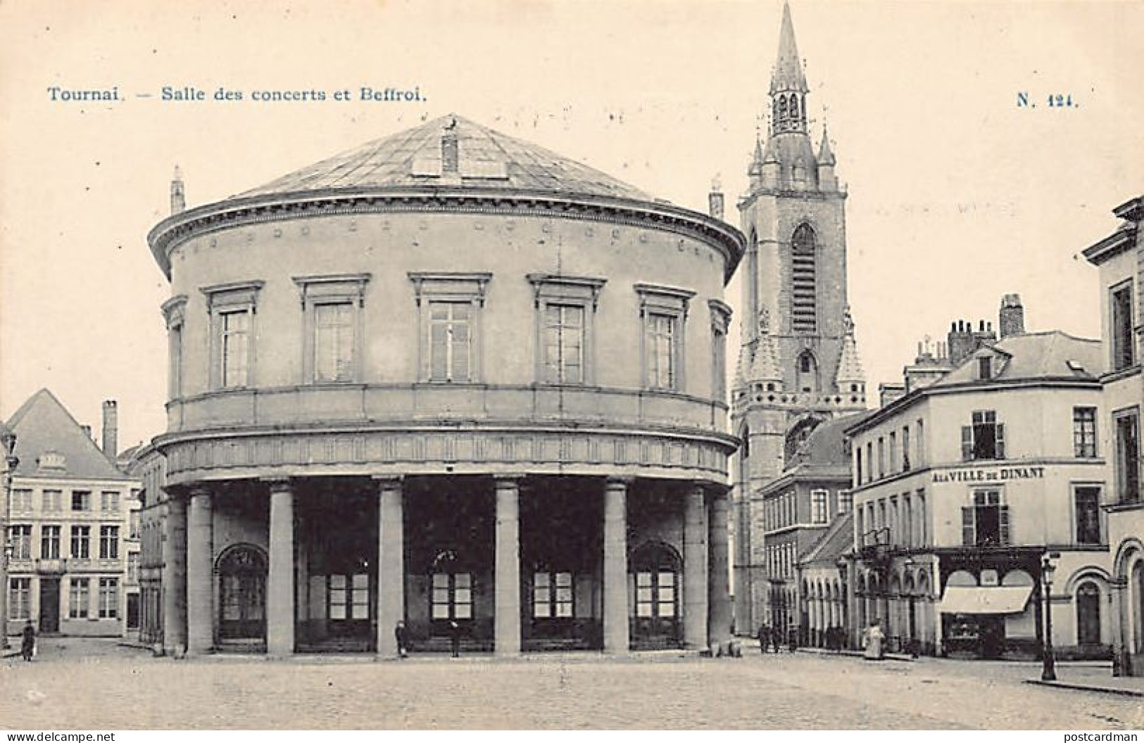 TOURNAI (Hainaut) Salle Des Concerts Et Beffroi - Tournai