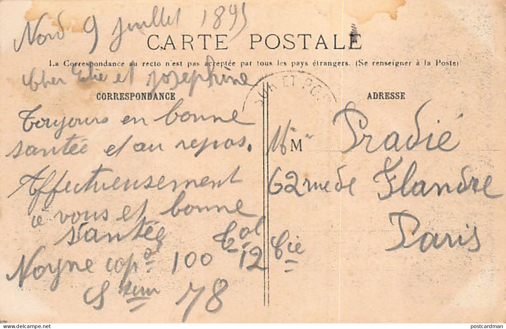 Maroc - Convoi De Spahis Marocains Au Lieu-dit Du Francport, Situé à L'est De Choisy-au-Bac En France Pendant La Premièr - Autres & Non Classés