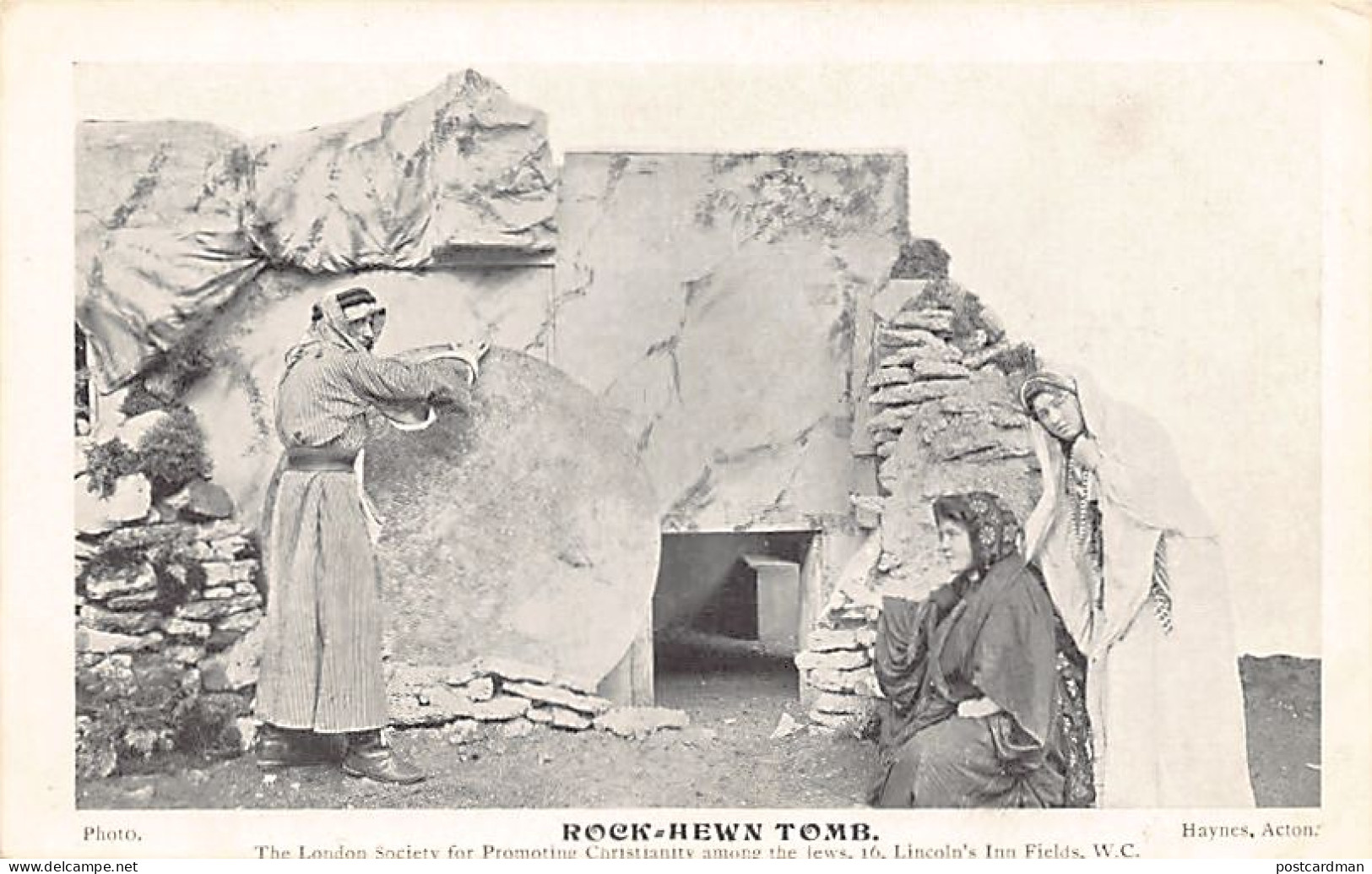 Israel - Rock Hewn Tomb - Publ. The London Society For Promoting Christianity Among The Jews  - Israel