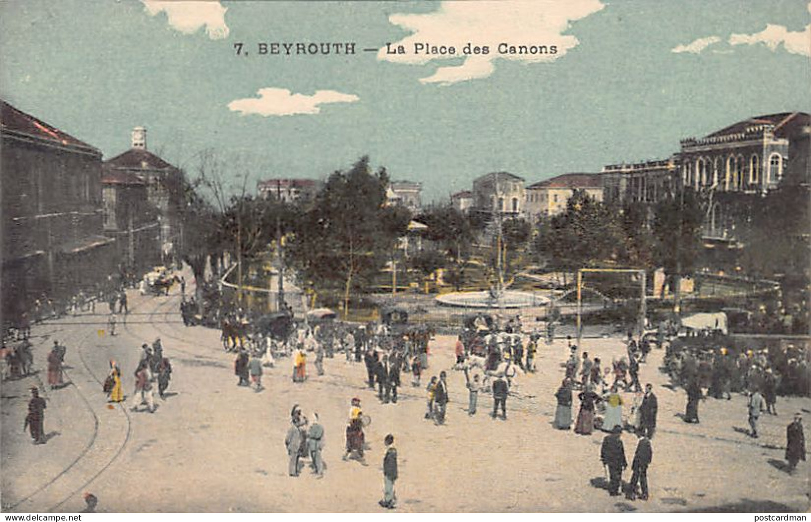 Liban - BEYROUTH - La Place Des Canons - VOIR LES SCANS POUR L'ÉTAT - Ed. Inconnu 7 - Liban