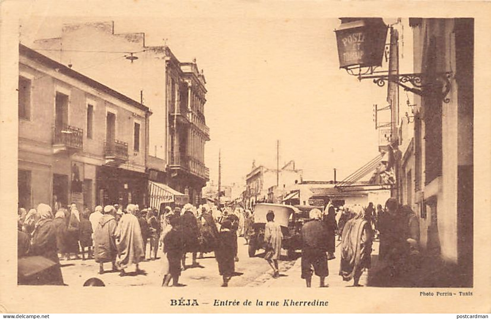 BÉJA - Entrée De La Rue Kherredine - Tunisie