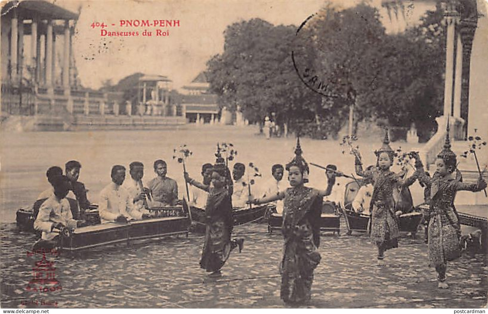 Cambodge - PHNOM PENH - Danseuses Du Roi - Ed. A. F. Decoly 404 - Cambodge