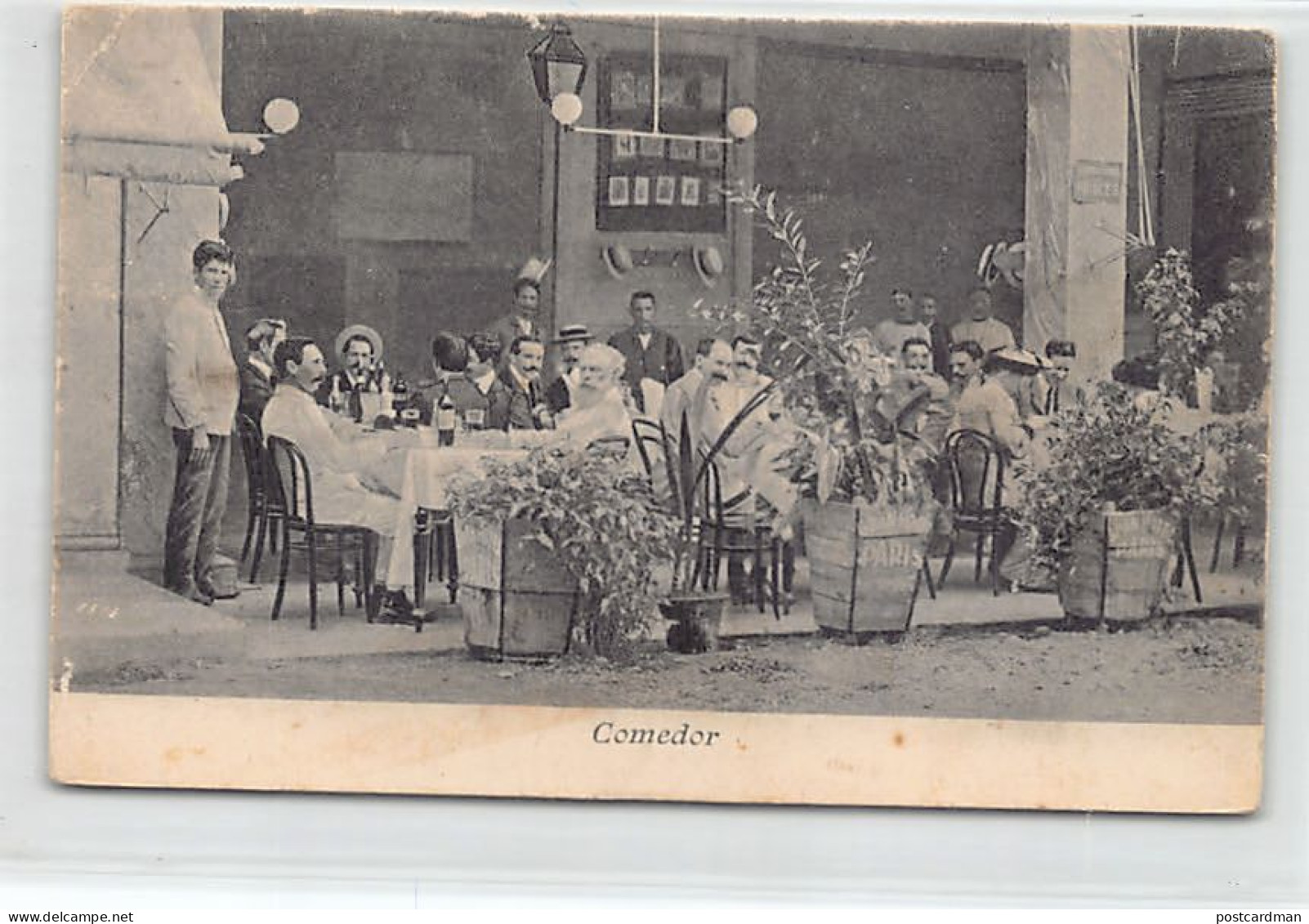 Ecuador - GUAYAQUIL - Gran-Hotel Paris, Calles Elizade Y Malecon - Prop. F. Froment - Comedor - Ed. Desconocido  - Equateur