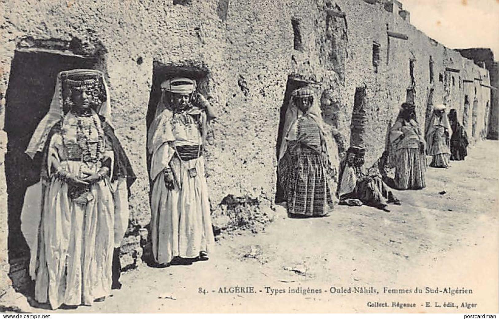 Algérie - Ouled-Naïls, Femmes Du Sud-Algérien - Ed. E.L. Collection Régence 84 - Femmes