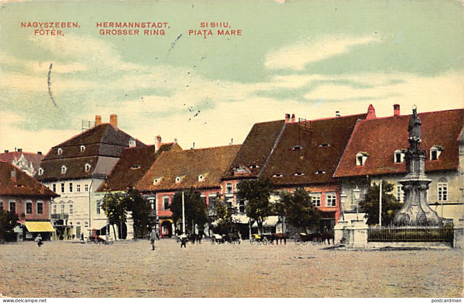 Romania - SIBIU Hermannstadt - Piata Mare - Ed.  - Rumänien