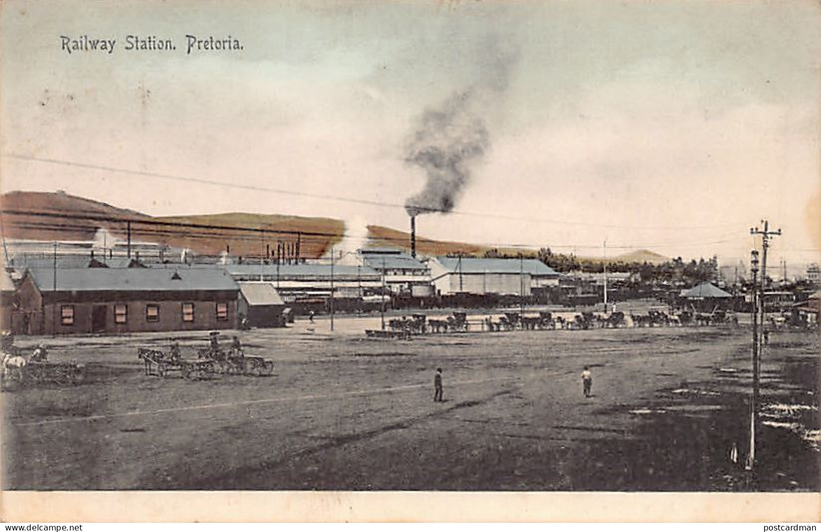 South Africa - PRETORIA - Railway Station - Publ. P. S. & Co. 19 / 38 - Afrique Du Sud