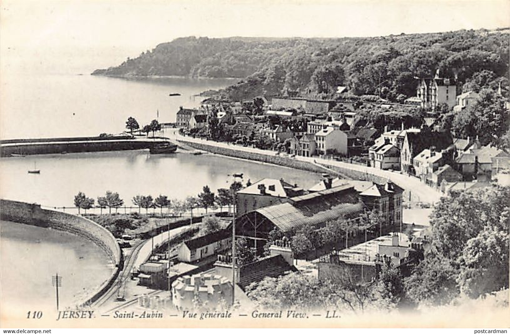 Jersey - ST. AUBIN - General View - Publ. L.L. Levy 110 - Autres & Non Classés