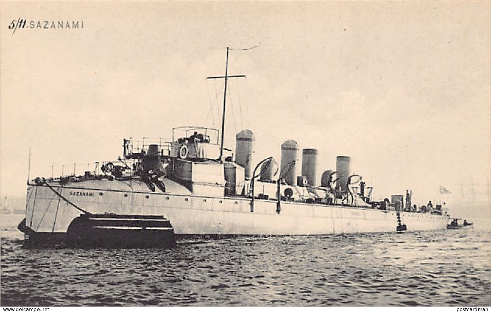 Japan - Destroyer Sazanami Of The Imperial Japanese Navy - Other & Unclassified