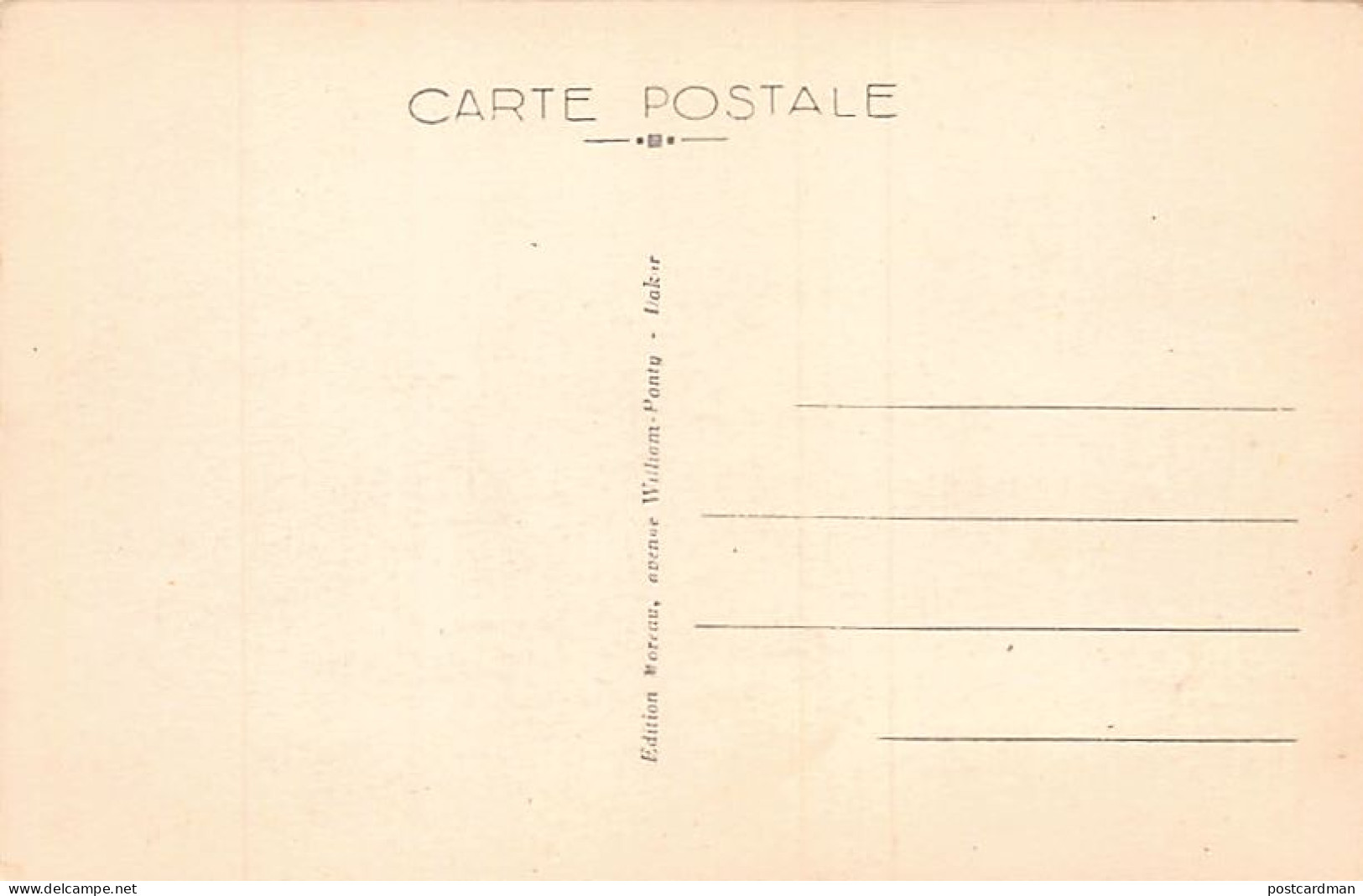 Sénégal - DAKAR - Le Môle Et La Douane - Ed. Moreau 11 - Sénégal