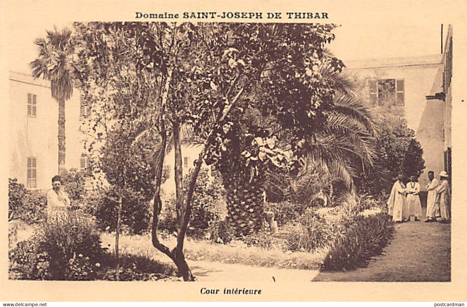 Domaine De Saint-Joseph De Thibar - Cour Intérieure - Ed. Perrin  - Tunesien