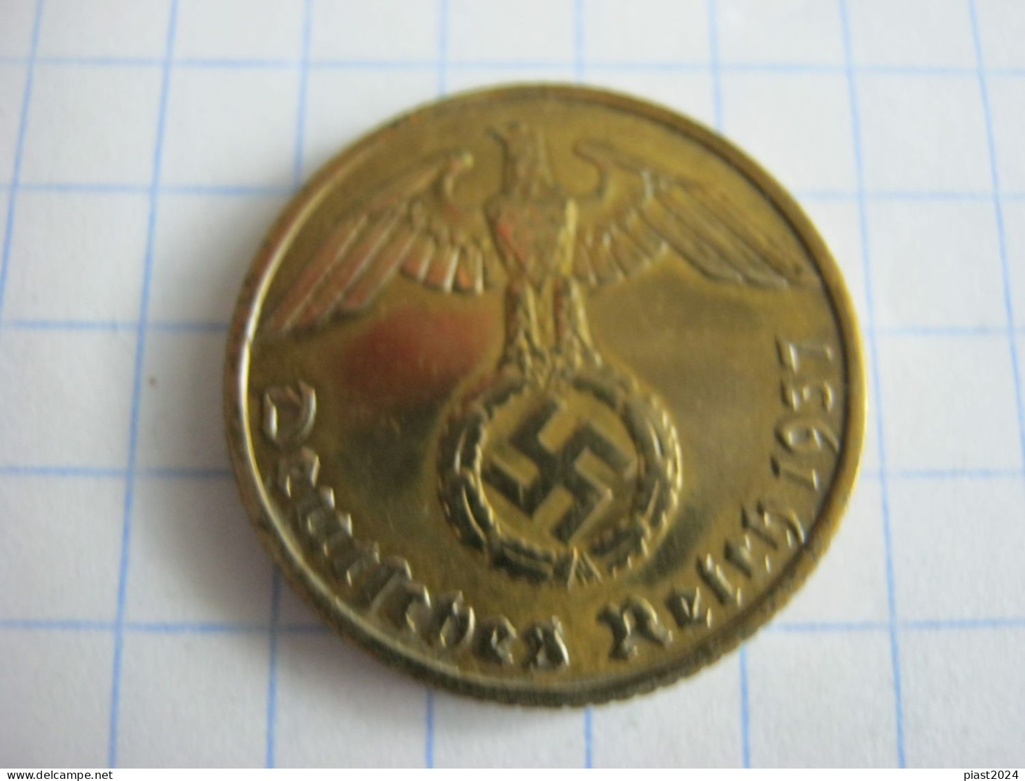 Germany 10 Reichspfennig 1937 F - 10 Reichspfennig