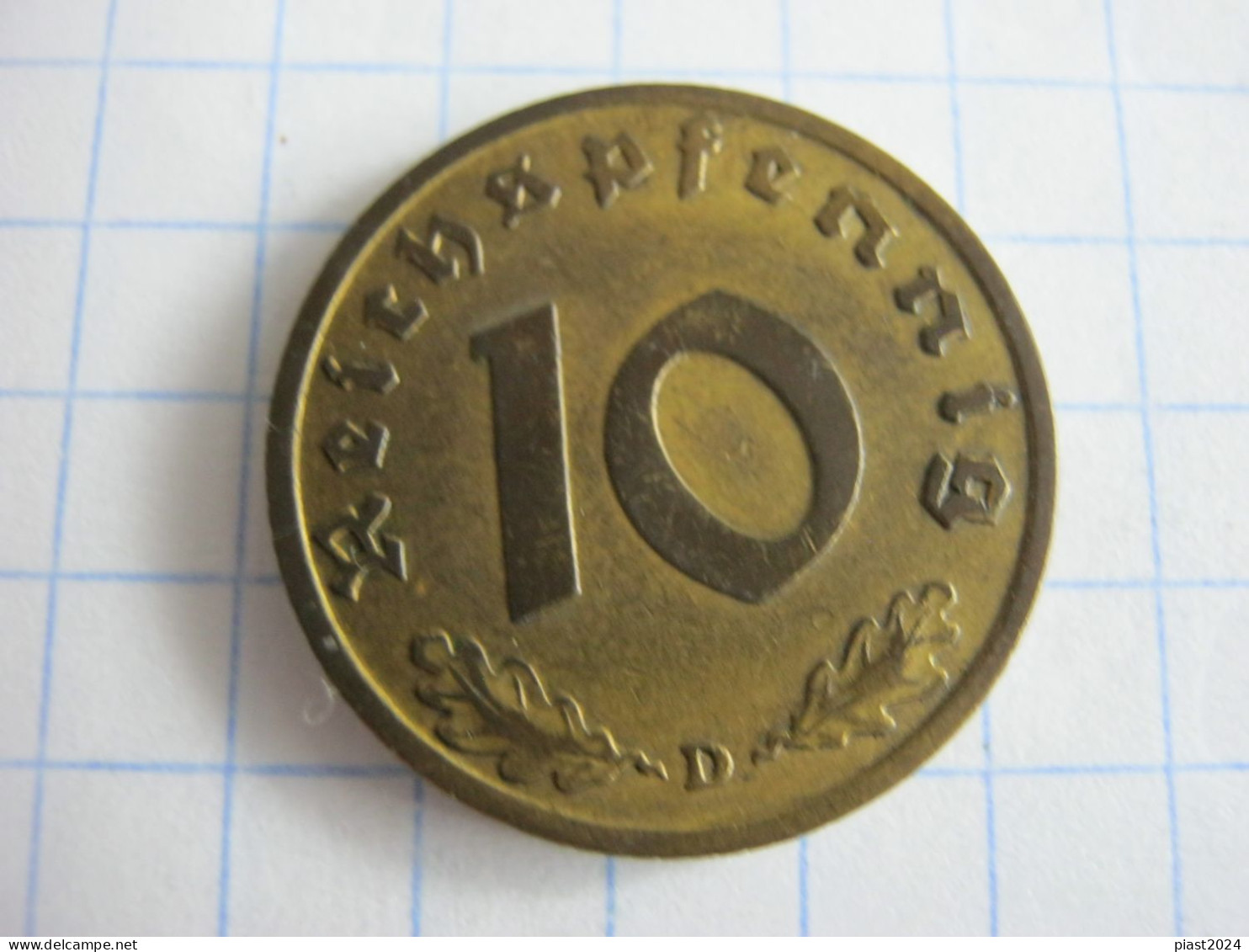 Germany 10 Reichspfennig 1939 D - 10 Reichspfennig