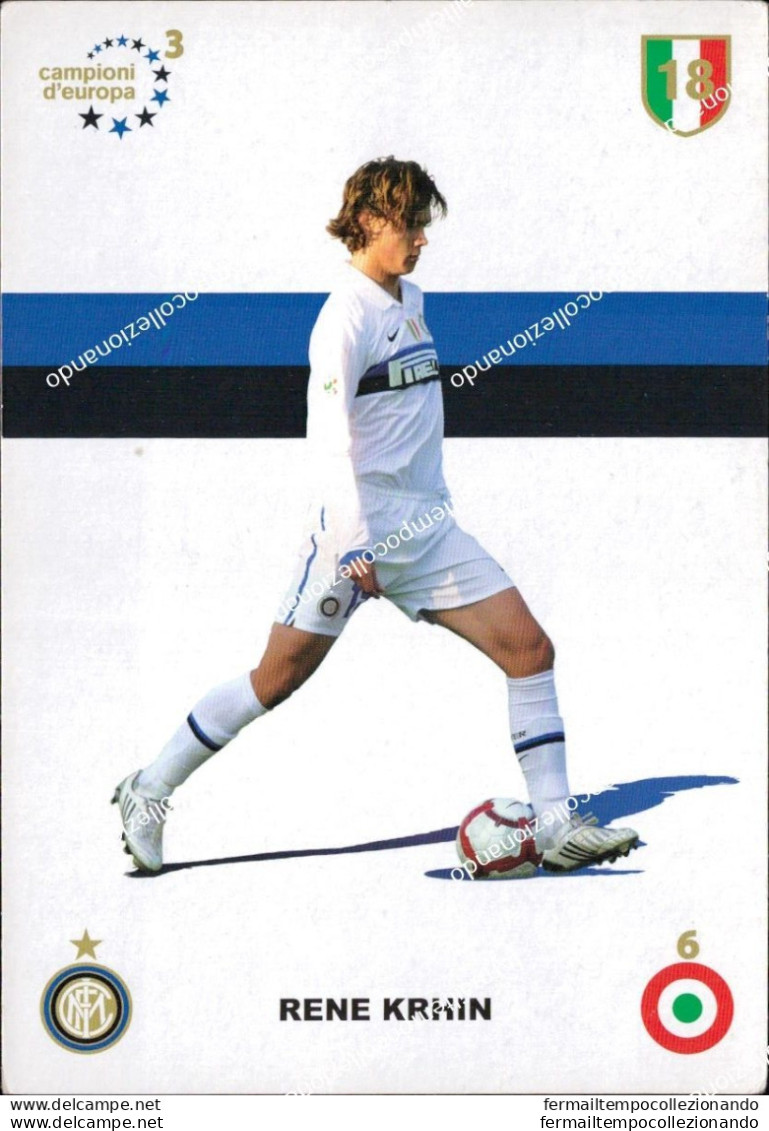 O775 Cartolina  Postcard  Ufficiale Inter Rene Krhin - Fútbol