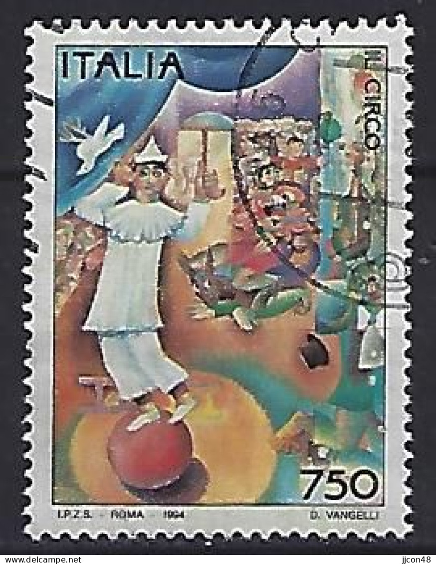 Italy 1994  Zirkus  (o) Mi.2309 - 1991-00: Oblitérés