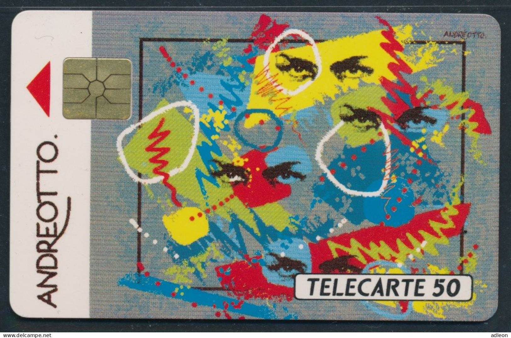 Télécartes France - Privées N° Phonecote D488 - Digital Art N°1 / Andreotto (avec Carte De Présentation) - Privées