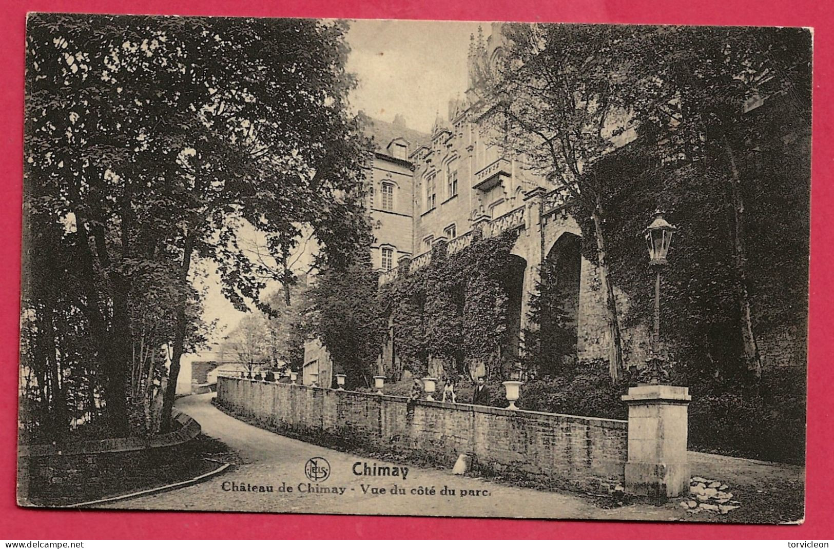 C.P. Chimay =  Le  Château  Vue  Du  Côté Du  Parc - Chimay