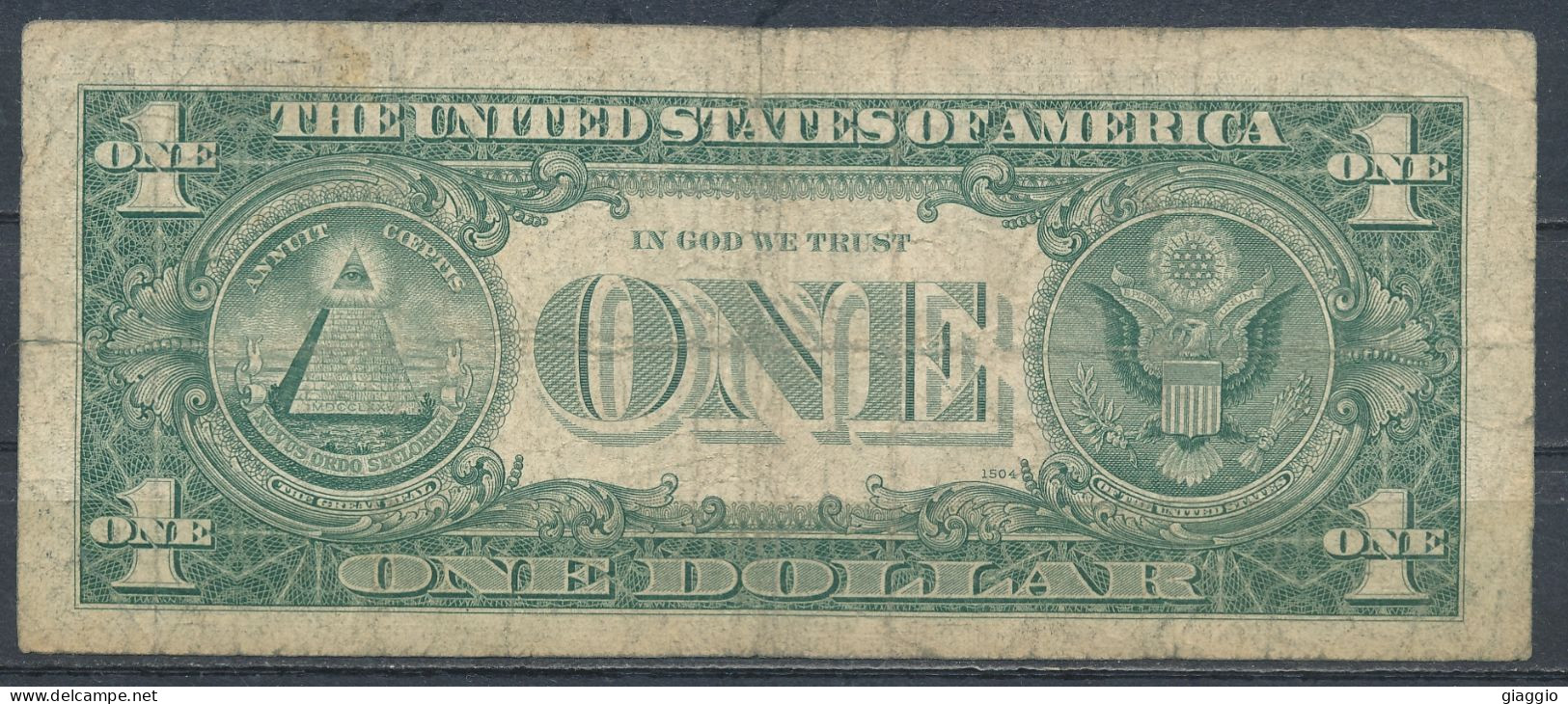 °°° USA 1 DOLLAR 1969 °°° - Billetes De La Reserva Federal (1928-...)