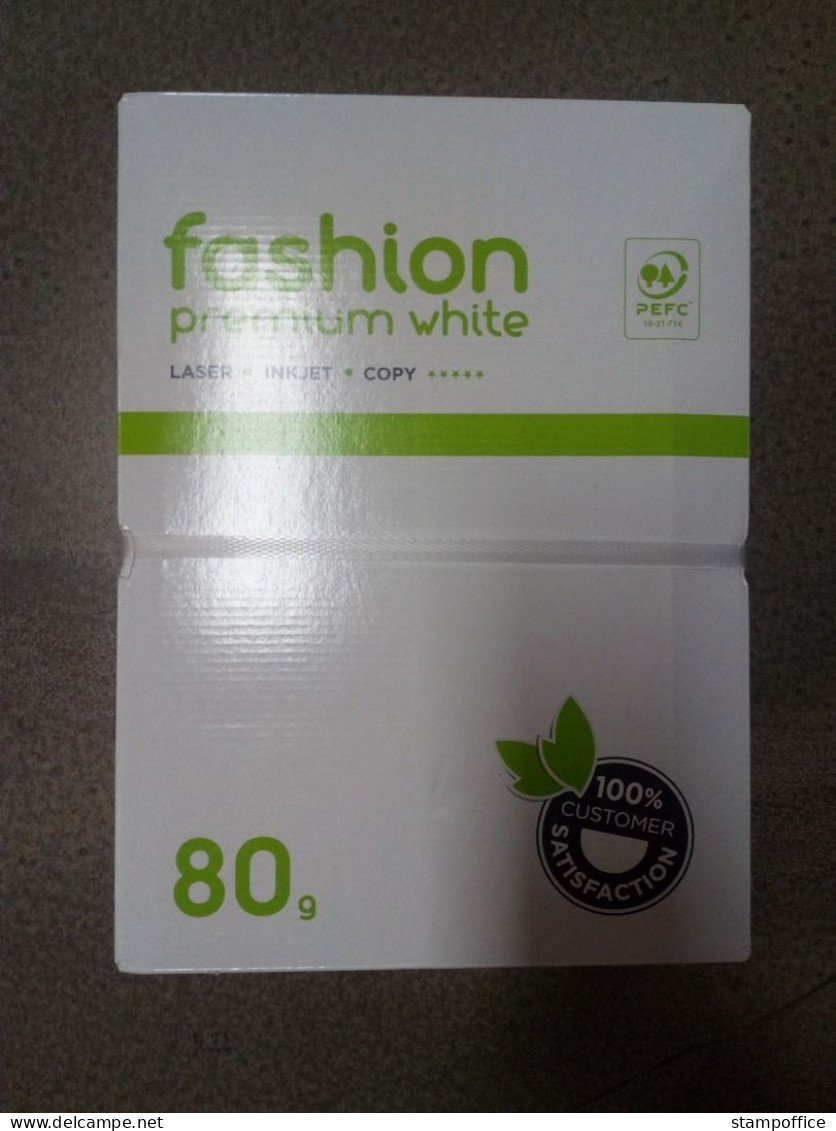 2500 BLATT KOPIERPAPIER FASHION PREMIUM DIN A 4 WEISS 80g 165 CIE - Autres & Non Classés