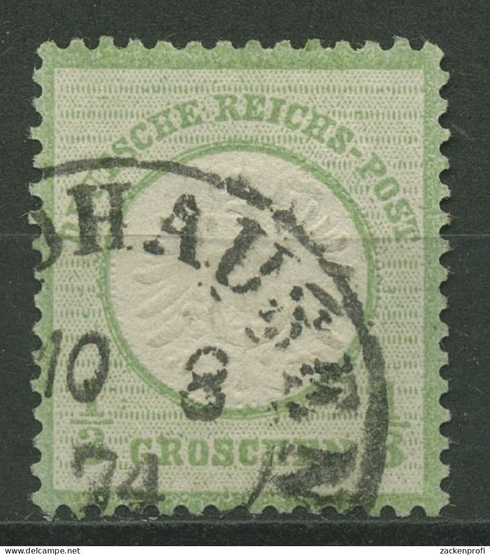 Deutsches Reich 1872 Adler Mit Großem Brustschild 17 A Gestempelt - Used Stamps