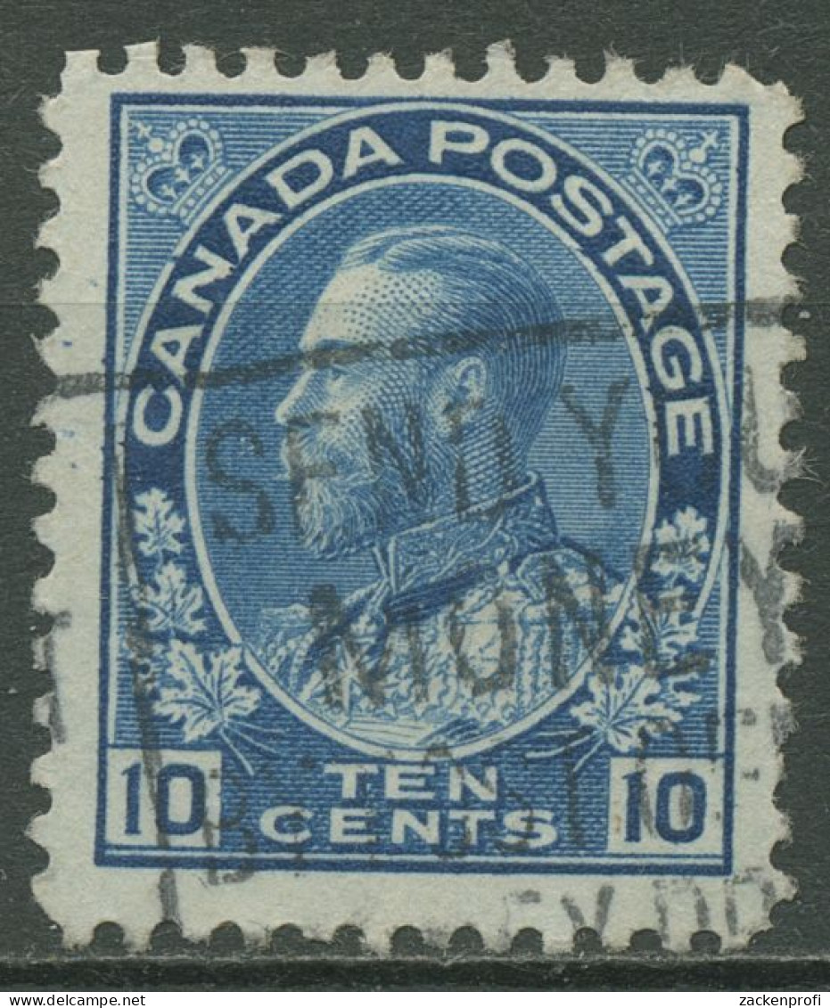 Kanada 1922 König Georg V. In Admiralsuniform 10 Cents, 112 Gestempelt - Oblitérés