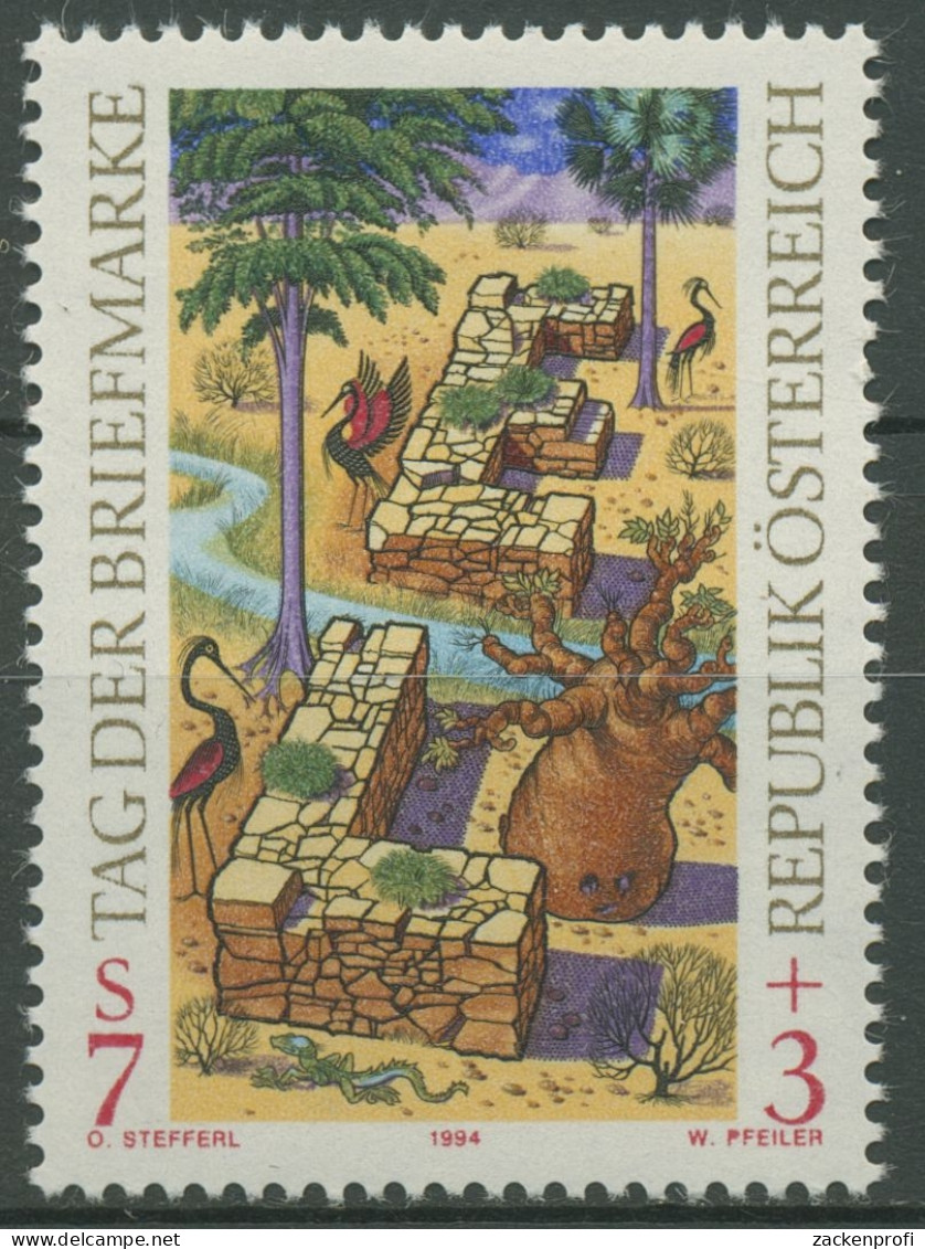 Österreich 1994 Tag Der Briefmarke Buchstabenpaar 2127 Postfrisch - Unused Stamps