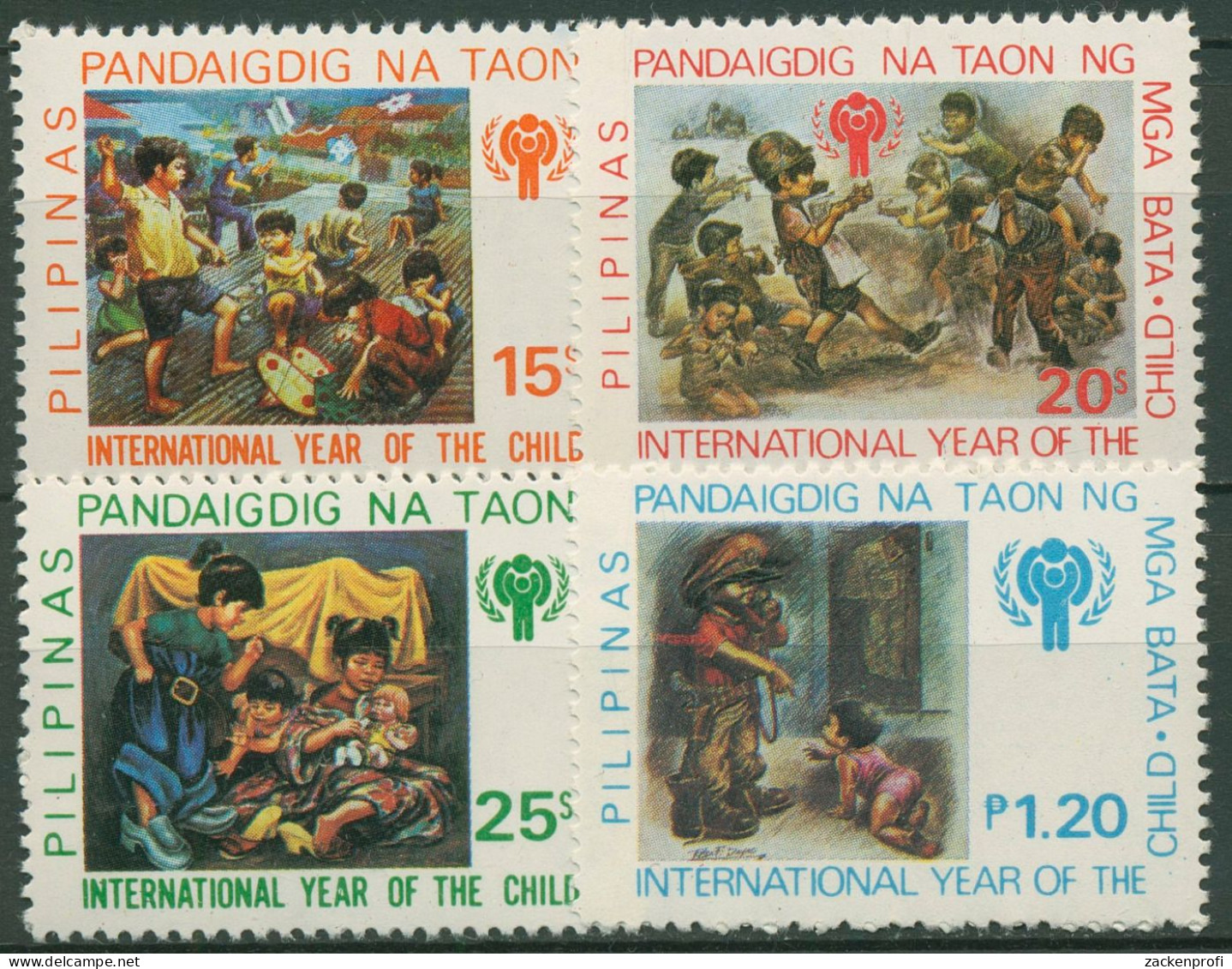 Philippinen 1979 Jahr Des Kindes 1315/18 Postfrisch - Philippines