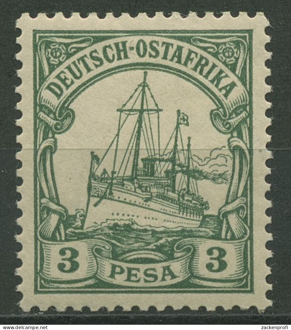 Deutsch-Ostafrika 1901 Kaiseryacht Hohenzollern 12 Postfrisch - Afrique Orientale